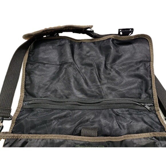 Mobile Edge Canvas Laptop Messenger Briefcase Crossbody Bag Brown School Carry - Picture 11 of 13